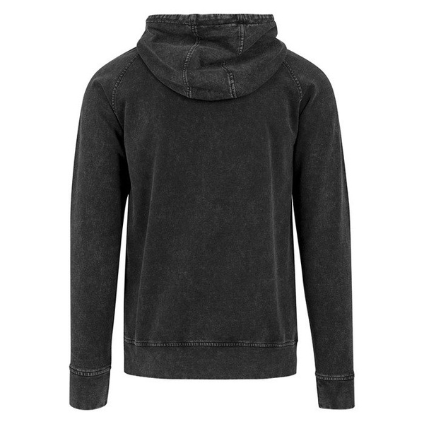 Urban Classics bluza Acid Wash Raglan Hoody dark grey TB1381