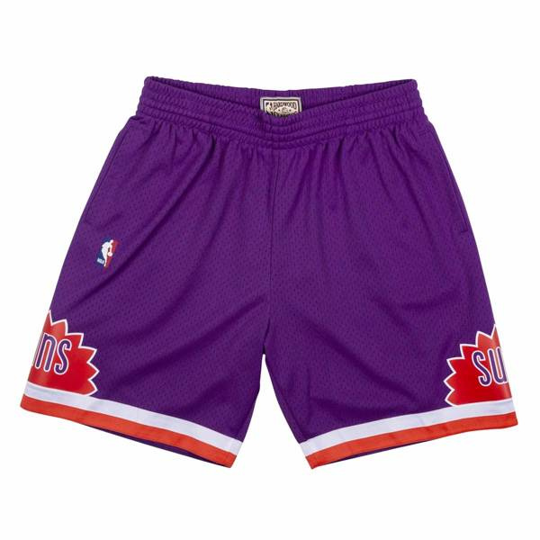 Szorty Mitchell & Ness Phoenix Suns 91' Swingman Shorts fioletowe