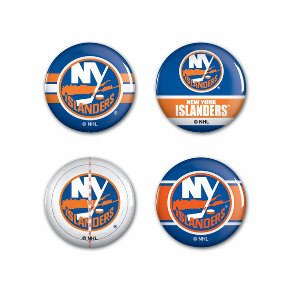 Odznaka WinCraft NHL Button 4 Pack New York Islander