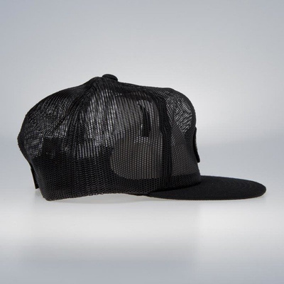 Stussy snapback Full Mesh Trucker Cap black