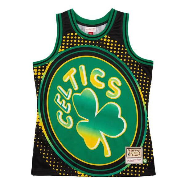 Koszulka Mitchell & Ness Boston Celtics Big Face 7.0 Fashion Tank green