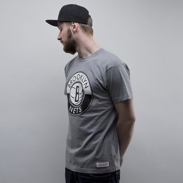 Mitchell & Ness koszulka Brooklyn Nets dark grey Split Colour