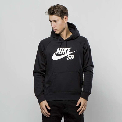 Bluza Nike SB Icon Hoodie black / white 846886-010