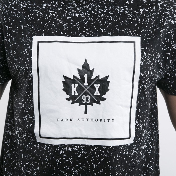K1X koszulka t-shirt Speckle Leaf Long-T black