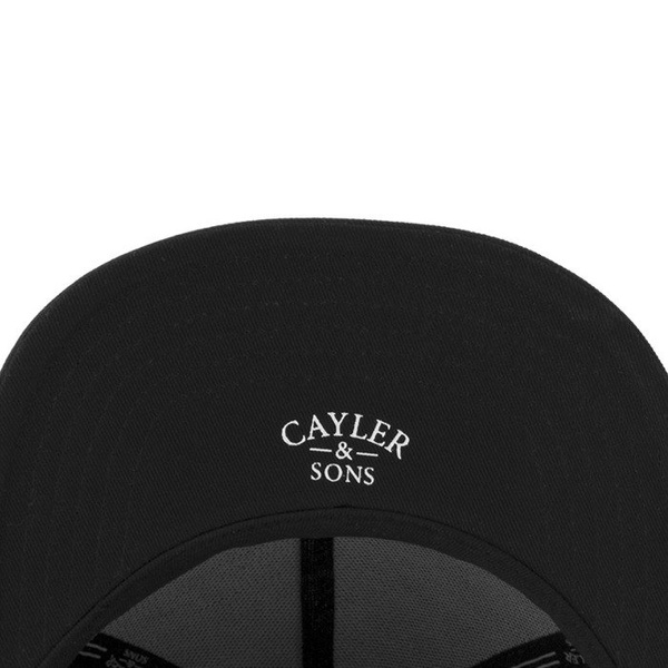 Czapka Cayler & Sons WHITE LABEL Enemies Cap black / white