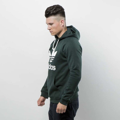 Sweatshirt Adidas Originals Trefoil Hoody green night BR4183