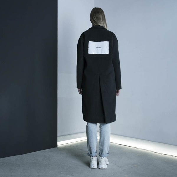 Majors płaszcz WMNS Digit//all black