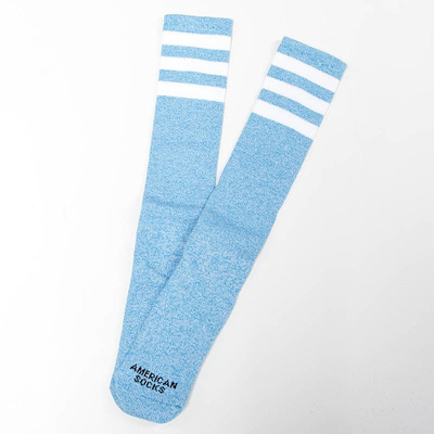 American Socks BlueNoise - Knee High blue / white
