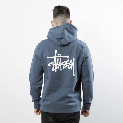  Bluza Stussy sweatshirt Basic Stussy Hood ink