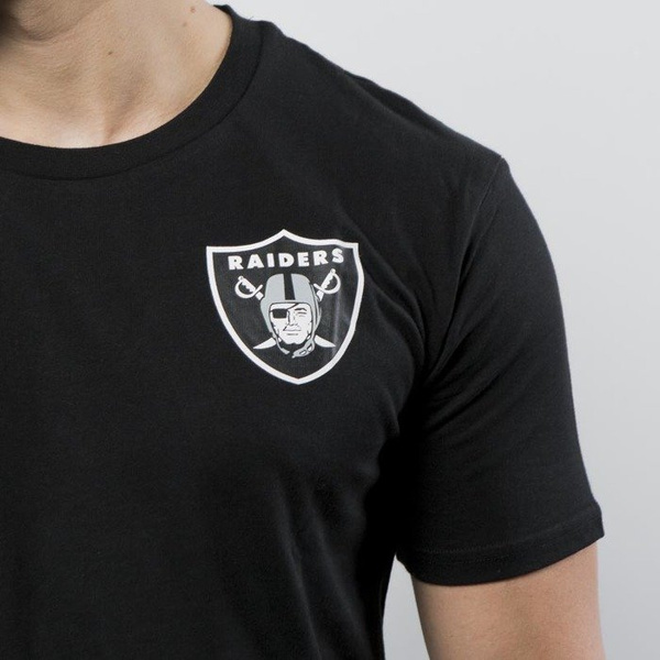 Koszulka Majestic Athletic NFL Helmet Logo Tee Oakland Raiders black