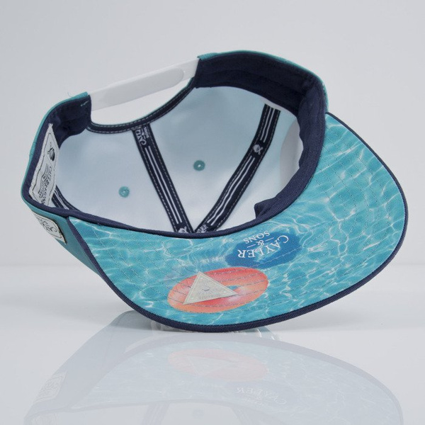 Cayler & Sons czapka snapback Swimming Pools fading aqua / navy / white (CAY-SU15-31-OS)