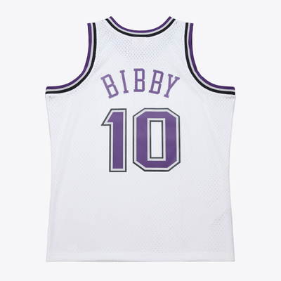 Mitchell & Ness NBA White Jersey Sacramento Kings 2001 Mike Bibby #3 white