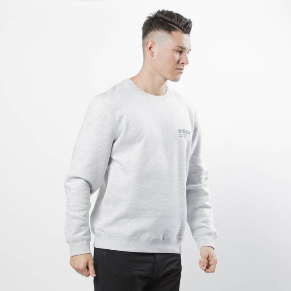 Bluza Stussy Surf & Sport Crew Ash Heather