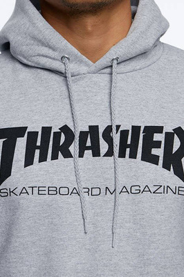 Bluza Thrasher Skate Mag Hoodie szara
