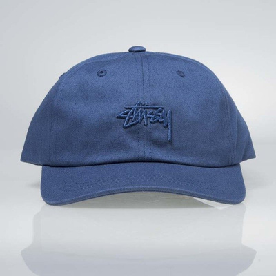 Stussy Tonal Stock Low Cap navy