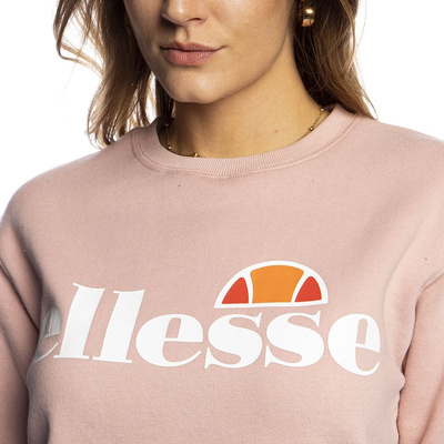 Bluza damska Ellesse Agata Sweatshirt kolor różowa