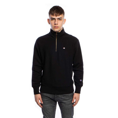 Champion Half Zip-Up Reverse Weave Sweatshirt black (214678-KK001)