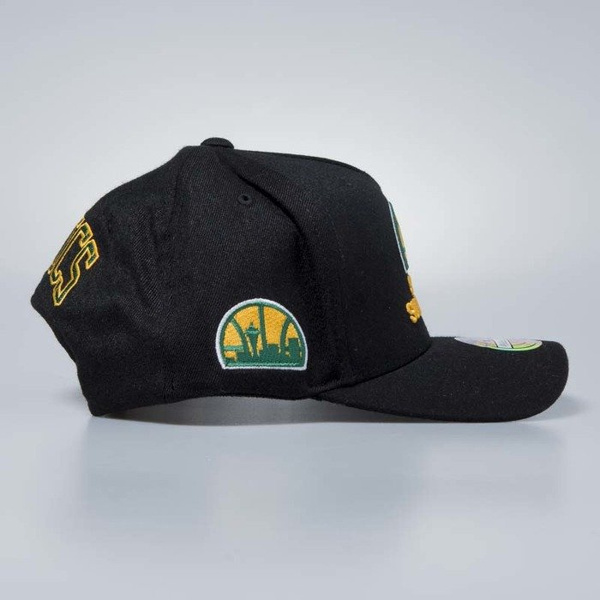 Czapka Mitchell & Ness snapback Seattle Supersonics black Eazy Flexfit 110