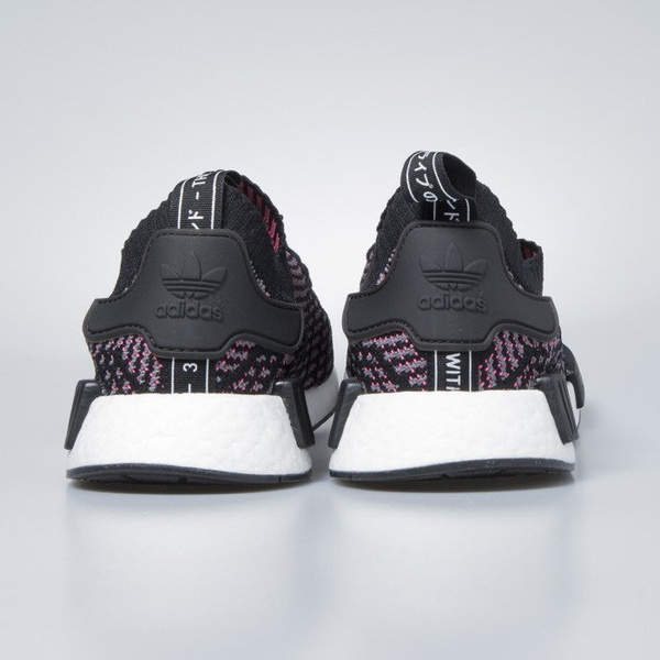Sneakers buty Adidas Originals NMD_R1 STLT PK core black / grey four / solar pink CQ2386