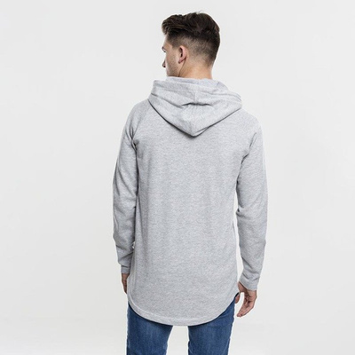 Urban Classics Long Shaped Terry Hoody grey TB1779