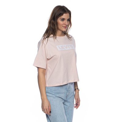 Levi's T-shirt WMNS The Perfect Tee Box Tab light pink