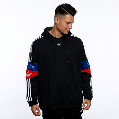 Sweatshirt Adidas Originals TS Trefoil Hoody black/corred/croyal