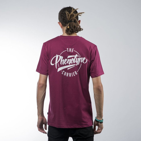 Phenotype koszulka t-shirt Carrier Tee burgundy
