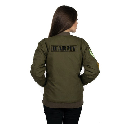Harp Team Kurtka damska Bomber Ron's Jacket forest green