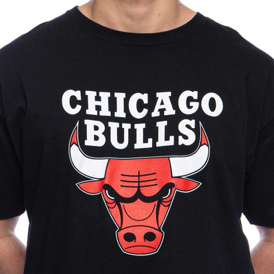 Koszulka Mitchell & Ness Chicago Bulls black Team Logo Traditional