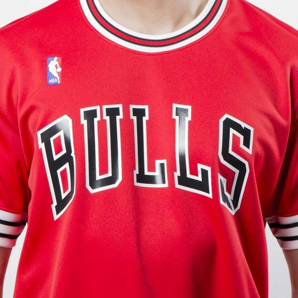Koszulka Mitchell & Ness Chicago Bulls T-shirt red - Authentic Shooting Shirt