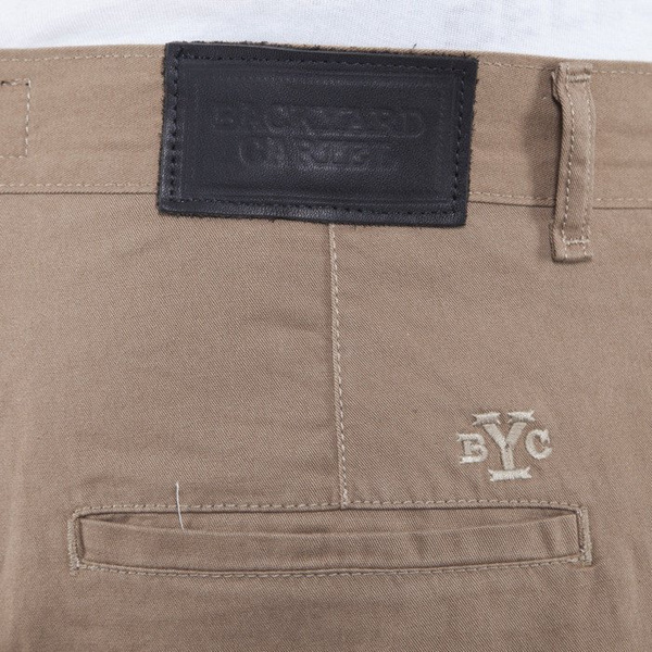 Backyard Cartel spodnie Chinos Back anti fit beige