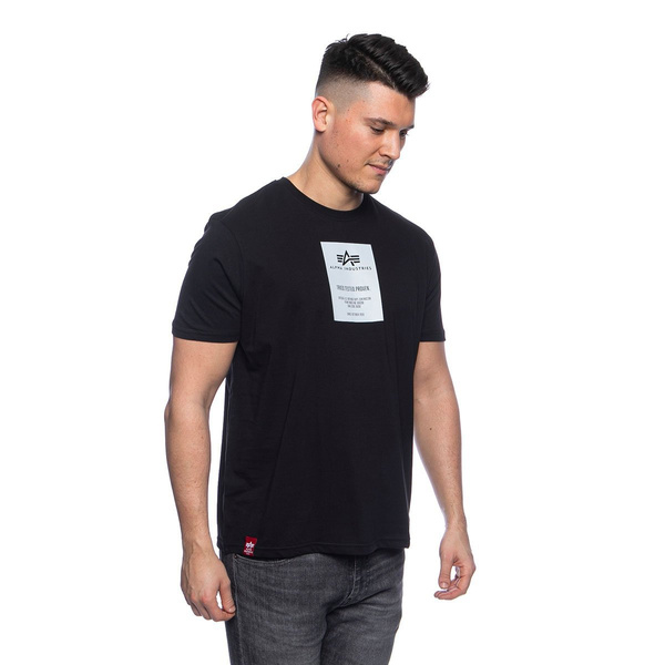 Koszulka Alpha Industries Reflective Label T-shirt black