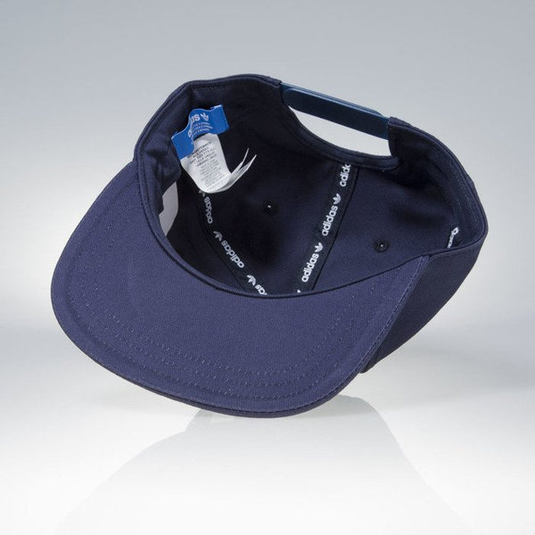 Czapka snapback Adidas Originals Ac Cap Tre Flat navy / white (S95078)