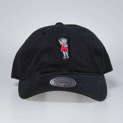 Cap Mitchell & Ness strapback Houston Rockets black Team Mascot Slouch