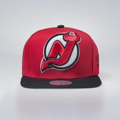 Mitchell & Ness cap snapback New Jersey Devils red XL LOGO 2TONE NJ27Z