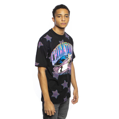 T-shirt Chinatown Market Ride The Wave Glitch Tee black