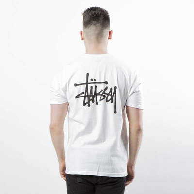 Stussy t-shirt Basic Stussy Tee white