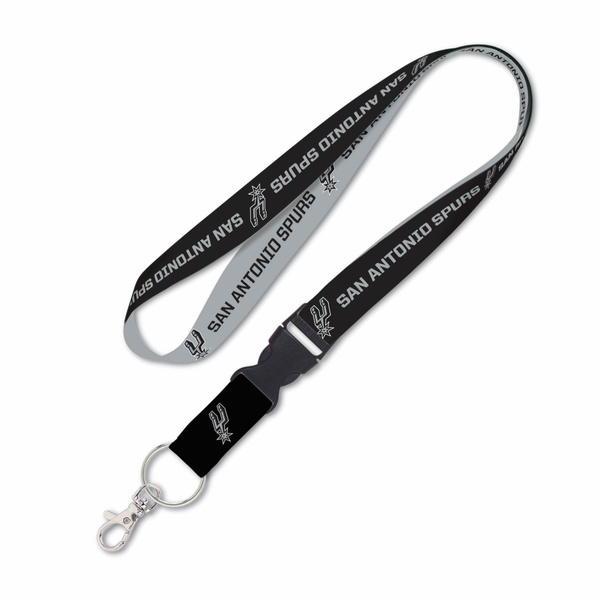 Smycz WinCraft NBA Lanyard w/detachable buckle 1" San Antonio Spurs