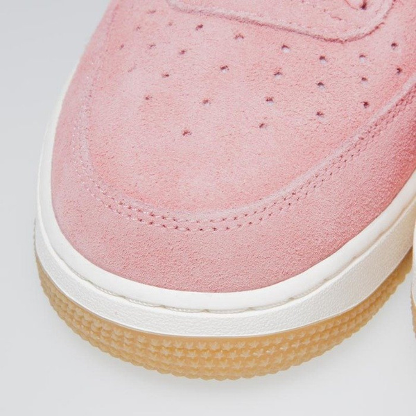 Sneakers buty Nike WMNS Air Force 1 '07 Mid Seasonal bright melon / metalic gold star 818596-800