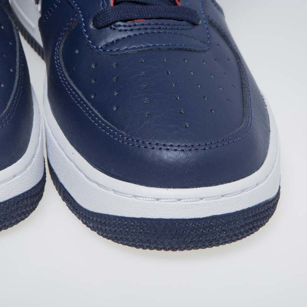 Sneakers buty Nike Air Force 1 High '07 LV8 Sport midnight navy/university red (AV3938-400)