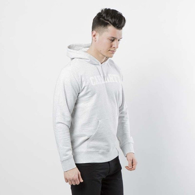 Carhartt WIP Hooded College Sweat ash heather / white I024669