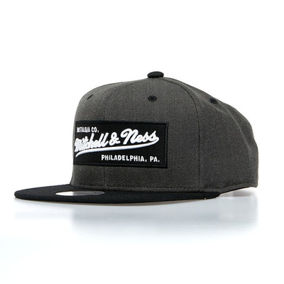 Czapka Mitchell & Ness snapback Own Brand charcoal heather Box Logo Snapback