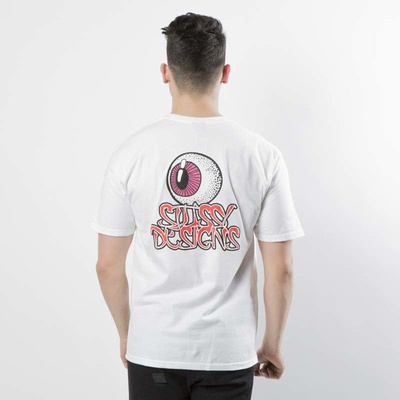 Stussy t-shirt Eyeball Tee white