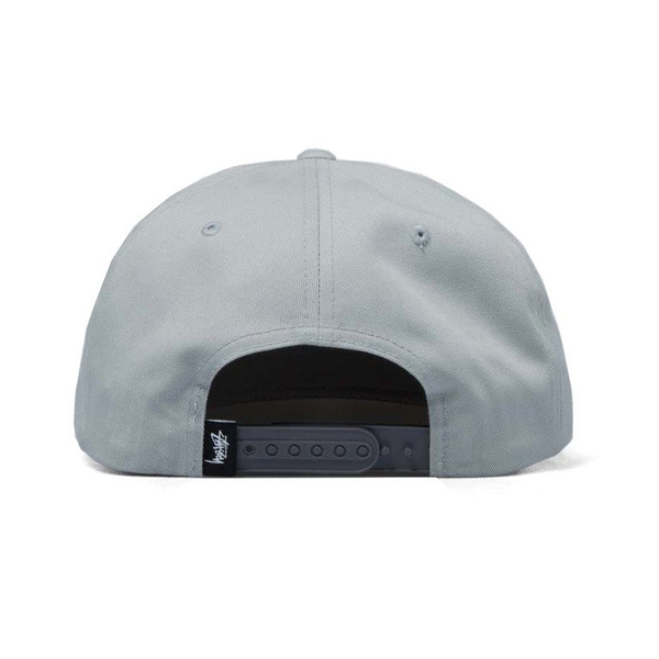 Czapka Stussy snapback Stock SP18 Cap grey