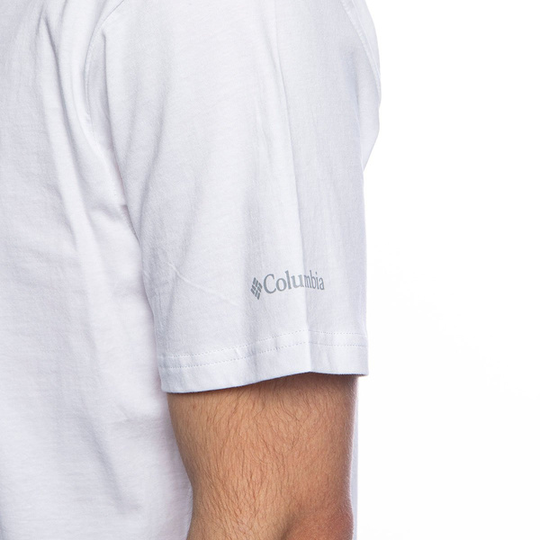 Koszulka Columbia CSC Basic Logo T-shirt biała (EM2180-100)