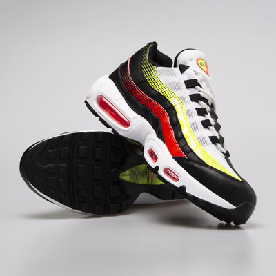 Sneakers buty Nike Air Max 95 black / aloe verde (AJ2018-004)