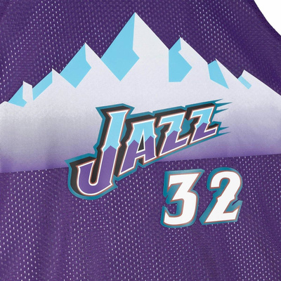 Koszulka Mitchell & Ness Utah Jazz Reversible Mesh Tank fioletowa
