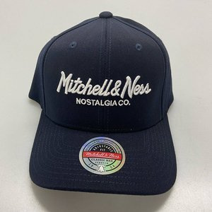 Mitchell & Ness snapback Branded navy/white Pinscript Redline Snapback