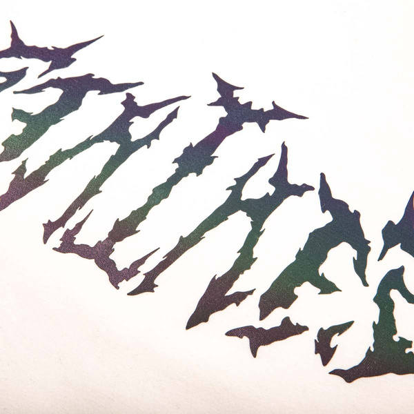 Koszulka Stalker Angel Tribal Rainbow Holo Bone Boxy Tee ecru