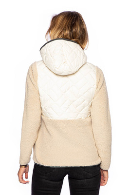 Sweatshirt WMNS Columbia Sweet View Fleece Hooded Pullover ecru/beige